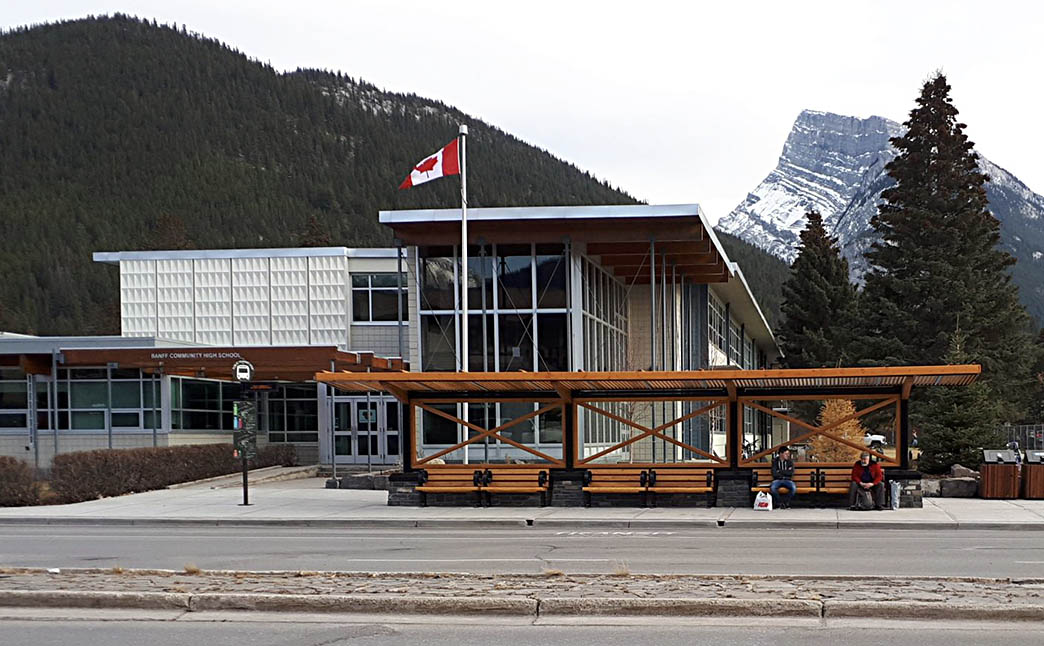 Banff Transit Shelter